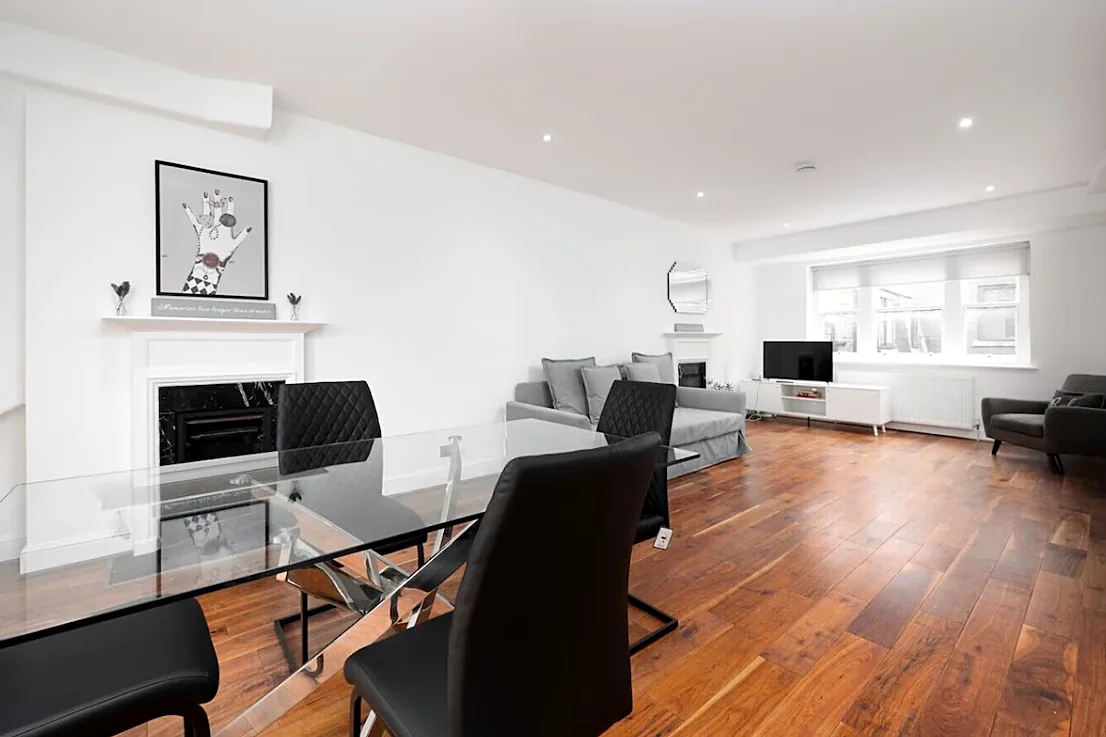 Living and dining room